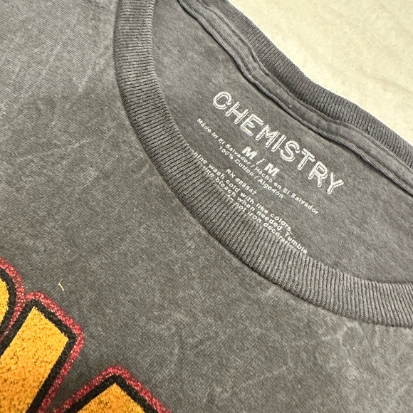 Chemistry Heather Gray Graphic Tee with grey corvette coupe - Picture 5 of 5